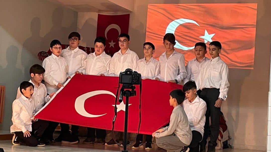 12 Mart İstiklal Marşı'nın Kabulü ve Mehmet Akif Ersoy'u Anma Programı Yapıldı